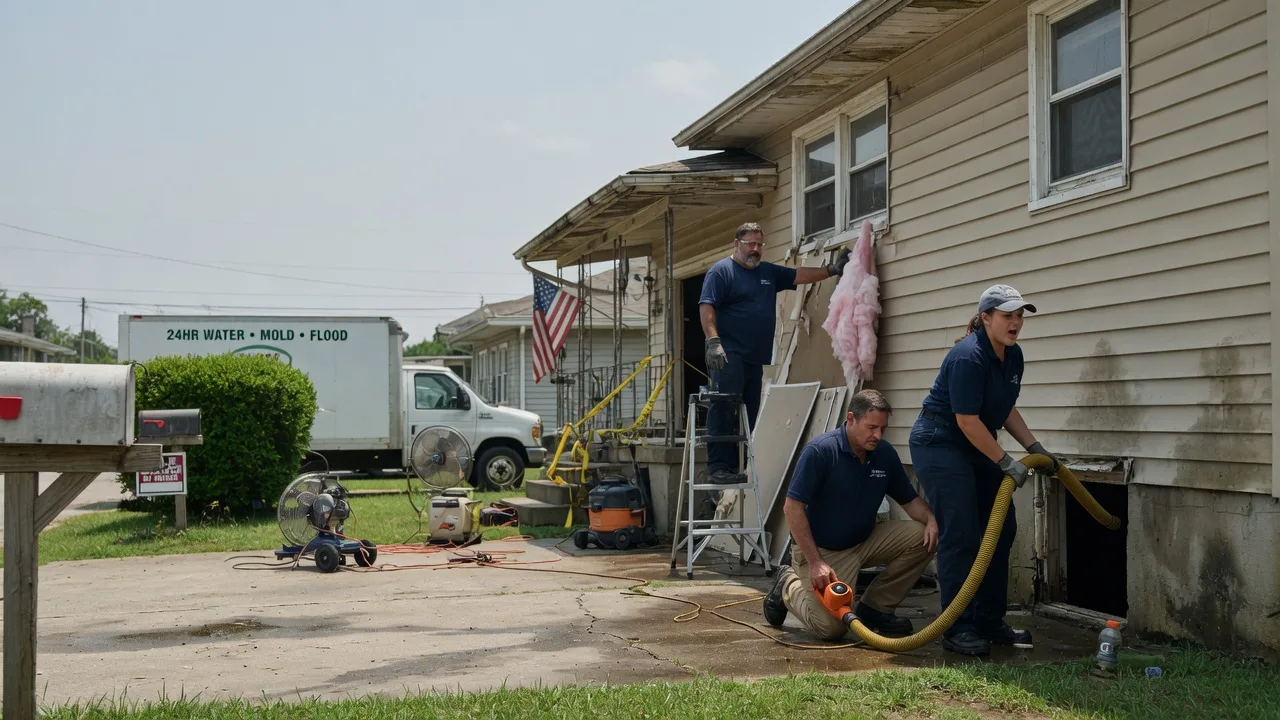 Water Damage Repair in Owensville, OH near me